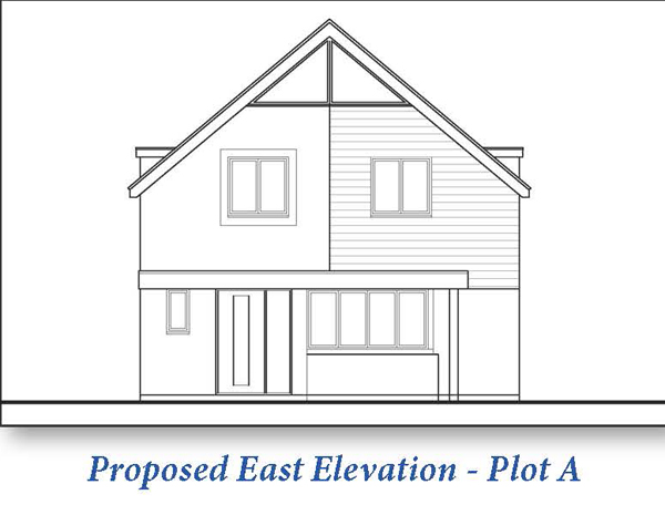 Lot: 70 - LAND WITH PLANNING FOR A PAIR OF DETACHED HOUSES -